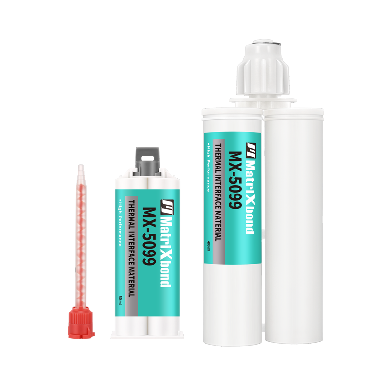 MX-5099 3W高導熱粘接導熱（rè）凝膠